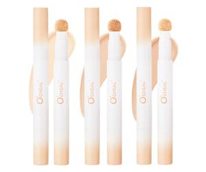 3 Pièces Concealer,Correcteur Maquillage,Résistant À L'eau Correcteur Cernes,Trois Couleurs,Haut Pouvoir Couvrant Pour Masquer Les Cernes,Les Rougeurs Et Les Imperfections Cutanées