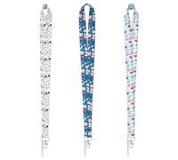3 Pièces Cordons Pour Badge D'infirmière Clés Cordon À Motif Mignon Pour Téléphone Portefeuille Cordon De Cou Durable Pour Porte Badge D'identité Cordon Pour Clé Porte (3 pièces)