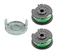 3 pièces coupe gazon bobine ligne bobine couvercle ensemble for ka-rc-her 2.444-015.0 for LTR 36 batterie débroussailleuse bobines remplacement des pièces de rechange