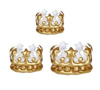 3 Pièces Couronne Gonflable, Couronne D'Anniversaire Pour Adultes, Couronne D'Anniversaire, Couronne Gonflable, Ballon Couronne Gonflable, Couronne D'Anniversaire Pour Adultes
