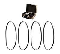 3 Pièces Courroie Du Joueur, Ceinture En Caoutchouc D'Enregistrement, Accessoires De Phonographe, Remplacement De La Courroie De La Platine Phonographe.
