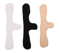 3 Pièces Coussinets de Soutien-gorge Absorbants en Coton | Forme Ergonomique, Usage Sportif et Longue Durée, pour Femmes et Mamans Allaitantes