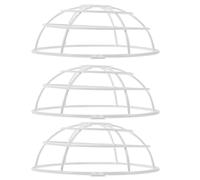 3 Pièces Couvercle de Gicleur D'incendie en Acier Inoxydable Blanc | Complète, Installation Facile, Entretien Simple, Usage pour Systèmes D'incendie en Tout
