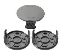 3 pièces Couverture de bobine de tondeuse de gazon, protéger la tête de tondeuse, Compatible avec la tondeuse de gazon Bosch EasyGrassCut F016F05320, Couverture de bouchon de bobine de remplacement