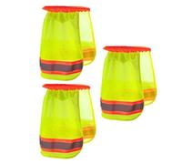 3 Pièces Couvre-Cou de Chapeau en Maille Respirante | Protection Estivale pour Activités Extérieures, Bloque les Rayons, Nettoyage Facile, pour Tête et Cou