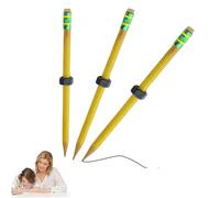 3 Pièces Crayons TDAH Crayon Fileté pour Soulager Le Stress Et L'anxiété, Outil Sensoriel Silencieux Crayons Sensoriels Filetés avec Écrou Rotatif pour Enfant & Adultes