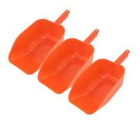 3 pièces cuillère d'alimentation en Plastique, Pelle à Grains Robuste empilable Pelle à Main Outil de Ferme louche d'alimentation pour Le Jardin Stable de Grange d'animaux de