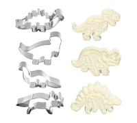 3 Pièces De 3 Moules À Fossiles De Dinosaures, 4 Pièces De 4 Moules À Dinosaures, Emporte-Pièces Dinosaures, Emporte-Pièces Dinosaures, Emporte-Pièces Pour Enfants
