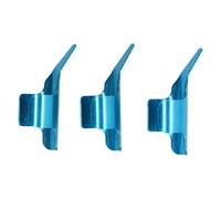 3 Pièces Dé à Coudre, Protecteur de Doigt de Couture Ergonomique Sûr Outil de Patch en Métal Anneau de Dé à Coudre Accessoires de Broderie pour l'Artisanat de Patch de Bricolage