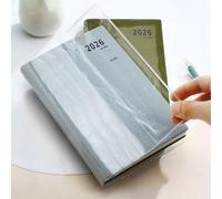 3 pièces de couvertures de protection en plastique transparent, couverture de cahier A5, manchons en plastique transparent pour cahier A5, Rocketbook, fournitures de scrapbooking