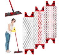 3 pièces de housse de rechange pour essuie-vitres, compatible avec le balai à plat Vileda Ultramax
