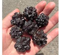 3 pièces de pierre semi-précieuse en cristal d'Égypte, brute, prophétie