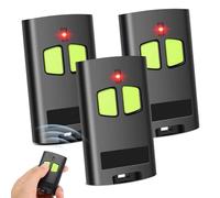 3 pièces de rechange télécommande TO.GO 2VA, 2 canaux, 433.92 MHz, compatible avec RSC2-433, TO.GO 2VA, TO.GO 4VA, Transmission de 128 et 68 bits