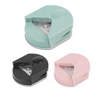 3 Pièces Decoupe Arrondie Papier, Perforatrice D'angle Pour Feuille Plastifiée, Arrondisseur D'angle Papier, Pour Projets diys, Papier Scrapbooking, Plastique Fou, Bullet Journaling, Cartes De Vœux
