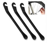 3 Pièces Démonte-Pneus Vélo en Métal, Leviers Robustes pour Changement de Pneus, Outil de Réparation pour Pneus de Vélo, Adapté VTT Vélo de Route Vélo Urbain