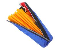 3 Pièces Dispositif de Flottaison d'urgence Automatique | Tissu Oxford et Nylon, Déclenchement Manuel Activé par L’eau, Corde de Sauvetage et Brise-vitre Inclus Couleur Aléatoire