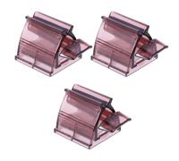 3 Pièces Distributeur de Dentifrice à Pression Manuel en Plastique ABS | Extrusion Contrôlée, Usage sur Tube ou Teinture, pour Garçon Fille et Maquillage, Lavabo