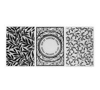 3 Pièces Dossiers de Gaufrage Modèle de Machine à Gaufrer Dossiers de Cartes en Papier pour Faire des Fleurs DIY Scrapbook Album Photo Décoration Artisanale 5,7 x 4,1 pouces