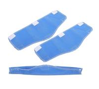 3 Pièces Doublure de Casque de Chantier Réutilisable Lavable, Bleu | Pva Cool Fabric, Absorption Rapide et Séchage, Design Antidérapant, pour Travail Extérieur