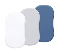 3 Pièces Drap-housse De Berceau Pour Bébé Matelas À Langer Pour Nouveau-né Draps-housses Berceau Respirants Et Solides Matelas Ovale Rectangulaire En Sablier