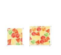 3 pièces Emballages cire d'abeille réutilisables S/M/L, protections bio éco-responsables, zéro déchet pour pains et sandwichs, barrière anti-humidité préservant la fraîcheur