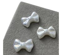 3 pièces/ensemble Art Décor 3D Accessoires pour ongles Bowknot en forme d'ongle Charme Manucure pour les femmes