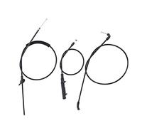 3 Pièces/ensemble Câble de Dégagement de Capot, KIMISS 52138240609 Câble de Dégagement de Capot Moteur de Voiture 51237197474 51238240608 Remplacement pour E65 745I 2002-2005