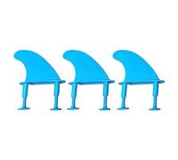 3 pièces ensemble d ' ailerons et de vis de surf durables hauts souples en TPU ailerons de remplacement remplacement de propulseurs de de planche de surf souples matériel de pièces de planche de