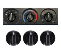 3 Pièces Ensemble de Boutons de Chauffage A/C 559050C010 Boutons de Commande de Modification de Voiture Cadrans Chauffage Ca ou Remplacement de Ventilateur pour 2000-2006
