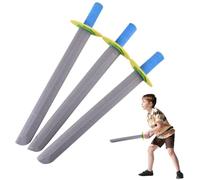 3 pièces/ensemble épée en mousse 20, 5 pouces épées pour enfants jouet en mousse EVA épée semblant jouer ensemble de jouets épées pour jouer des jouets de combat pour garçons filles pour au