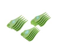 3 Pièces/Ensemble Peigne Limite 32mm 38mm 51mm, Compatible Avec Wahl | Gardes De Tondeuse À Cheveux Salon De Coiffure Guide De Coupe Peignes Accessoire De Tondeuse Électrique(Green)