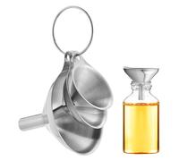 3 Pièces Entonnoir de Cuisine en Acier Inoxydable, Mini Entonnoir de Cuisine, Petit Entonnoir Empilable, Entonnoir à Confiture, pour transfert de liquide, fluide, huile de cuisson, confiture, poudre