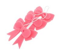 3 Pièces Éponge de Bain Bébé Nœud Rose, Douce | Mousse en Éponge, Séchage Rapide, Nettoyage Facile, Bords Arrondis, Structure Alvéolée Microperforée