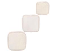 3 Pièces Éponge de Bain Loofah Exfoliante Corps, Portable | Lot, Matière Loofah, Plusieurs Tailles Disponibles, Usage Bain, Retrait des Peaux Mortes