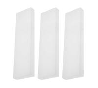 3 Pièces Étui en Plastique pour Gratte-langue, Rangement Sécurisé, | Protection Réutilisable pour Outil D’hygiène Buccale, Design Sobre, au Bureau, en Salle de Sport ou Déplacement