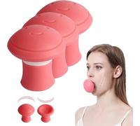 3 Pièces Exerciseur de Mâchoire, Balle d'Exercice de Mâchoire de Toner Facial au Ciseau de Lifting du Cou Pour le Modeleur de Mâchoire, Tonifie Le Visage