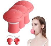 3 Pièces Exerciseur de Mâchoire, Balle d'Exercice de Mâchoire de Toner Facial au Ciseau de Lifting du Cou Pour le Modeleur de Mâchoire, Tonifie Le Visage