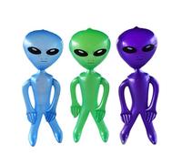 3 Pièces Extraterrestres Gonflables 90 Cm - Alien Géant Gonflable Alien Ornements Extraterrestres Gonflables Jouets |pour Anniversaire, Halloween, Fête Extraterrestre