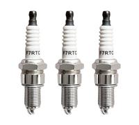 3 Pièces F7RTC Bougie D'allumage Borne Solide Remplacer Compatible NGK 5534/BPR7ES V-line-19/BOS CH 7992/WR5DC 4038/WR5DP, Champion 332/RN7YC 415/RN9YC 818/RN2C, W22EPR-U/3088, pour R41CXLS/OEM