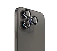 3 pièces Film de protection d'objectif de caméra haute définition avec design anti-saillie pour smartphone. Cadeau pour anniversaire, famille, amis. Alliage métallique avec verre trempé pleine couvert
