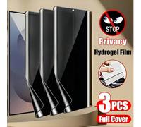3 pièces Film hydrogel incurvé 3D anti-espionnage anti-explosion anti-rayures anti-espionnage convenant pour G85 G86 30/40/50/60/70 Pro Fusion/Holor 100 200 400 Magic 5/6/7 Lite 8 Pro/Compatible avec