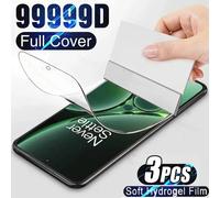 3 Pièces Film Hydrogel Pour Oneplus Nord Ce 3 2 Lite 2t N20 Se N10 N100 N200 N300 N30 5g Protecteurs D'écran Pour Oneplus Ace Pro 2 2v.Ace.3 Pièces