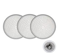 3 Pièces Filtre Cheveux Baignoire, Attrape Cheveux Douche, Filtre Evier, Peut Être Largement Utilisé dans La Cuisine, l'Évier, La Salle De Douche, La Buanderie
