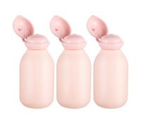 3 Pièces Flacons de Voyage Rechargeables 100ml en Plastique PE | Format 3,4 Oz, Design Transparent, Conforme Cabine, pour Gel Lavant et Escapades W nd