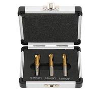 3 pièces Forets à Souder à Point de Soudure Foret de Soudage par Points Kit Fraise à Dépointer HSS CO 6.5mm/8mm/10mm pour Soudure à Point d'air Cobalt