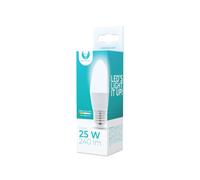[ 3 pièces ] Forever Light LED | E27 C37 | Ampoule | Lampe | Luminaire | SMD2835 | 3W | 240lm | 230V 4500K Blanc neutre