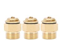 3 pièces G1/2 buse d'arrosage à réfraction réglable en cuivre tête d'arrosage Accessoires d'irrigation de Jardin tête de pulvérisation d'arrosage pour pelouses Plantes Fleurs