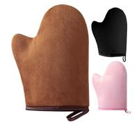 3 Pièces Gants Autobronzant, Autobronzants Applicateur, Self Tan Mitt Sunless Gloves Applicator, Applicateur De Lotion De Bronzage Velours À Aouble Face, Gants Auto-bronzant Double Face Avec Le Pouce
