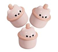 3 Pièces Gobelet Mousseur pour Nettoyant Visage Portable en ABS | Voyage, Léger et Facile à Nettoyer, Économie de Nettoyant, Décoratif, pour Femmes et Filles