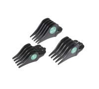 3 Pièces Grande Taille 32/38/51mm Limite Peigne Tondeuse Guide De Coupe Tondeuse Pour(Black)